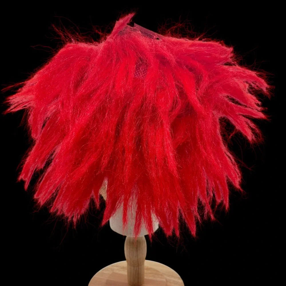 NEW Halloween Clown Mask Red Hair Adult‎ Costume Horror By Way to Celebrate
